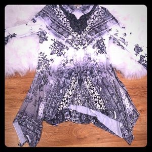 Black and White Tunic